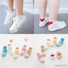 Kids Socks 5Pairs/lot Baby Socks Cotton Summer Infant Thin Ankle Socks Cute Heart Colorful Kids Socks For Girls Boys Toddler Dots Socks