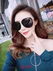 Nouvelles lunettes de soleil Fashion Grand Cadre couple Fan Xiangs Polarise Sunglasses Street Shoot Driving Lunes pour exporter