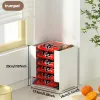 Bins Korea Ramen Storage Box Kitchenインスタントヌードルカップティッシュストレージビンフェイシャルマスクストレージボックス多機能テーブルトップオーガナイザー