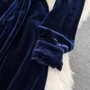 Robes décontractées de haute qualité EST 2024 Robe de créatrice d'hiver automne