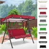 Swing Canopy Waterproof Garden Swing Seat Replacement Canopy Sun Shade Awising Cover för Patio Swing Garden Swing Outdoor 240425