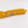Tasbih Bracelet de perles de résine jaune Color Color Jewelry turc AccSéories Islamic Misbaha Collier Rosaire Cadeau musulman Gift 240415
