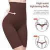 Taille Trainer Butt Lifter Slanke ondergoed ondergoed Body Shaper Shapewear Tummy Corset voor gewichtsverlies Hoog 240425