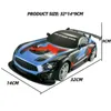 Electric/RC Car 1/14 RC Car 2.4G 4WD Scale Remote Control Car High Speed Vehicle Sports Drift Racing Car with Soft Sound Toys Suitable for Boys Gift