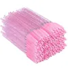 Ben spazzole per trucco 300pcs rosa lucido rosa micro ciglia a cristallo mascara bacchette applicatore kit strumento di pettina