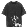 Men's T Shirts Vintage Anime Graphic Tees For Men Women Comfy Soft Cotton T-shirt Tops Summer Casual Oversized Tshirt Harajuku Streetwear