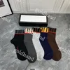 Crew Socks Mens Women Cotton Sock Designer Sport Skateboard Scok High Quality Knit Socks With Box