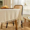 Tableau de table 00033 Petite nappe de coton frais et de lin