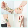 Tattoo Transfer 10pcs Fake Tattoo Stickers Cartoon Temporary Tattoo Kids Children Hands Arm DIY Body Art Tatuaze Dla Dzieci Tatuajes Temporales 240427