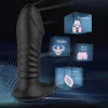 Erkek İtme Prostat Masajı Bluetooth Uygulama Kontrol Teleskopik Butt Fiş Anal Vibratör Erkekler Eşcinsel Dildo BDSM Seks Oyuncak Çiftler İçin 240412