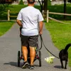 Dog Apparel Poop Bag Holder 5 Pcs Pet Leashes Carrier Clip Dispenser For Walking Running Bicycle