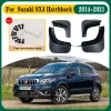 Stoßstangen Car Schlammklappe für Suzuki SX4 Heckback S Cross 2020 2014 ~ 2021 JY CAR MUDFLAP SPLPSHARTE FRITE HINTER KOLTER ABSCHNITT MUSSCHLADEN