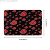 Tapijt Japanse anime blauwe wolk akatsuki neji anti slip deur mat tapijt Keuken Toegang Huis balkon vloer Q240426