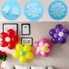 Decorazione per feste 10 pezzi di plastica Plum Balloon Clips Sigilla Cotto adesivo per decorazioni per il compleanno del matrimonio Accessori per il compleanno di Natale Accessori