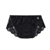 Women's Panties Silk low waisted womens underwear sexy lace breathable natural mulberry silk crotch seamless fabricL2404