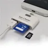C 3.1 para USB 2.0 OTG Micro SD TF Memory Card Reader Writer Extend a Cable Splitter