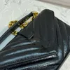 Дизайнерская сумка Crossbody CC мини -сумка роскошная сумочка Классическая маленькая квадратная кошелька модные сумки 10A Качественная золотая цепочка подлинная кожаная сумочка