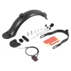 Scooters Fender trasero para Xiaomi M365 Pro 1S Scooter Scooter Mudguard Spper Support Hagah Enla