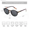 Sonnenbrille Zenottic 2024 Retro kleiner rund polarisiert für Männer Leichtes UV400 Polaroid -Objektiv Mode Schatten Q240425