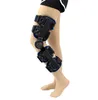 Suporte da junta ajustável Pranheira de joelho de joelho de tala de joelho suporta ortose ligamento