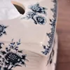 Vaser Chaozhou's Chinese Style Blue and White Ceramic Tissue Box vardagsrum soffbord Sugar Hus