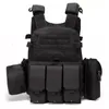 Нейлоновая передача тактического жилета Body Body Body Hunting Airsoft Accessories 6094 Bouck Camo Vest 240408