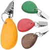 Bord mattor Trackduksvikt Marmor Stone Teardrop Tungt täckhållare Hanger Metal Clip Patio