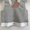 Chars pour femmes concepteur de camis Shenzhen Nanyou Huo ~ 24 printemps / été nouveau débit de gris bottoir en tricot gris pour femmes H4pi