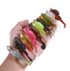 10pcllot 7CM14G Bionic Fishing Zestaw Zestaw Bass Bass Catfish Black Carp Miękka przynęta Casting Sztuczna przynęta