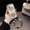 Случаи мобильного телефона Симпатичный 3D-в форме сердца привязанный прозрачный чехол для мягкого телефона, подходящий для Samsung Galaxy S24 Ultra Plus A55 A54 A24 A25 A35 A33 A34 A31 A51 A52 J240426