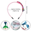헤어 액세서리 베이비 여자 헤드 밴드 패션 메이드 메이드 테일 헤어 밴드 활 헤드 랩 스팽글 스팽글 밴드 밴드 hoop girl girl beautif head