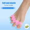 Treatment 1Pair Silicone Toe Protector Finger Toe Separator Bunion Corrector Foot Stretchers Straightener Protector Pain Relief Foot Care