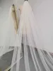 Bruiloft haar sieraden kathedraal lange bruiloft sluier met kam een laag 3 m nieuwe witte ivoren bruids sluiers 1 laag welon voor bruid bruiloft accessoires
