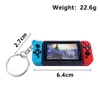 Mini PS5 Keychain Game Game Tears of the Kingdom Game Console Controller Modello Soft Pvc Keyring for Men Women Key Chains Toys Gift