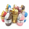 Stampi 50pcs/pacco 3 colori Muffin Cupcake Liner Wrapper Torta da forno tazza da cucina per torta per torta tazze di carta per pasticceria