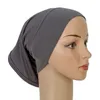 Hijabs Nouveau coton modal intérieur Hijab Caple musulman stretch turban capot islamic troncement capot