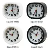 Orologi da tavolo da scrivania orologio da comodino orologio per decorazioni per la casa orologio quarzo a basso rumore di plastica di alta qualità