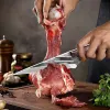 Coltelli da coltello a disordinazione forgiato set tagliente cucina in acciaio inossidabile ad alto contenuto di carni coltello da cocchetto di carne per affettare il deboning intagliato