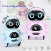 Robot 2022 Hot Intelligent Mini Pocket Robot Walk Music Dance Dance Light Voice Recognition Repeat Smart Kids Toy Interactive