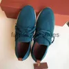 Loro Piano LP breathable woven shoes shoes sock elastic fly for women 2023 new lace up flat shoes casual single shoes Shoes