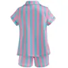 Sommarfilmer Ken Cosplay Costume For Children Striped Party Halloween Carnival Kids Baby Boys Performance Beach Wear Outfits 240418