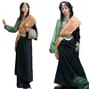 Stage desgaste de roupas tibetanas manto feminino turismo minoria étnica estilo pó chinês de dança