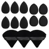 PULD 13 PSC Beauty Puff Set Large Beauty Blending Blender Spong 3 Corners Velvet Puff Finger Puff Makeup Foundation Makeup Tool