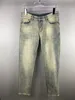 رجال الجينز مصمم جينز سراويل طويلة الجودة جودة الجينز الفاخرة العلامة التجارية