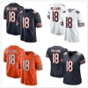 2024 Draft Pick No.1 Football 18 Caleb Williams Jerseys Borduurwerk gestikt Jersey Men Women Jeugd Snel verzenden