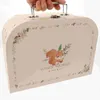 Gift Wrap Portable Suitcase Paper Decorative Boxes Small Party Favor Wedding Container