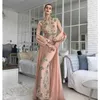 Vêtements ethniques Royal Africain Crystal Work Maroc Dubai Kaftan Wedding Brides Dmaid Robe