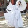 Plus taille han robe danse scène de tang adulte costumes hanfu femmes ming dynasty festival tenfit fête fée ancienne costume hanfu 240418