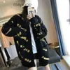 Herentrui Balencgs Hoodies Women Sweaters Paris Designer Home's veelzijdige nieuwe modebrief breien Cardigan Coat vrouwelijke shows OEAC 7OKP