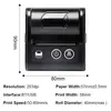 Mini Portable Printer Bluetooth Thermal Printer For Phone IOS Android Computer USB 58MM Portable Mini Thermal Printer Impresora 240420